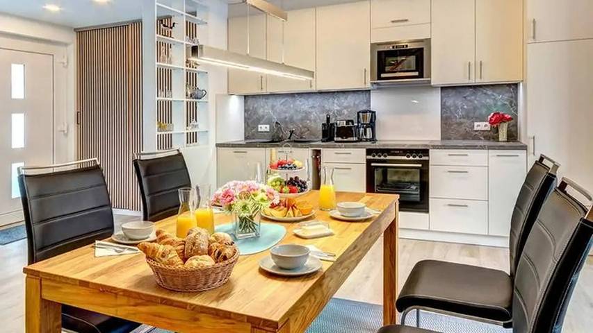 Ferienhaus für 5 Personen, mit Garten