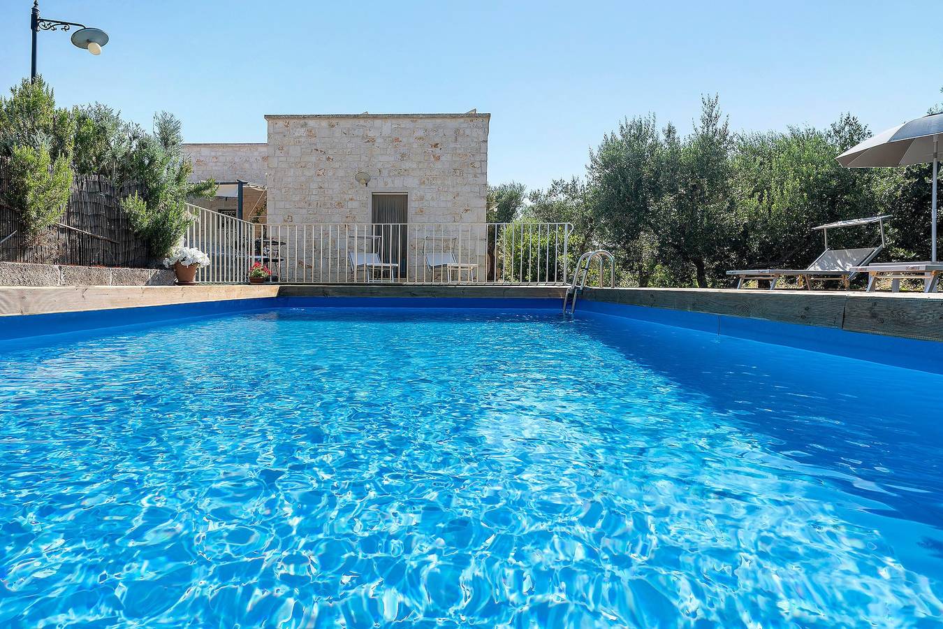 Ganze Wohnung, Apartment „Lamia Pieranna“ mit privatem Pool, Wlan und Klimaanlage in Cisternino, Salento