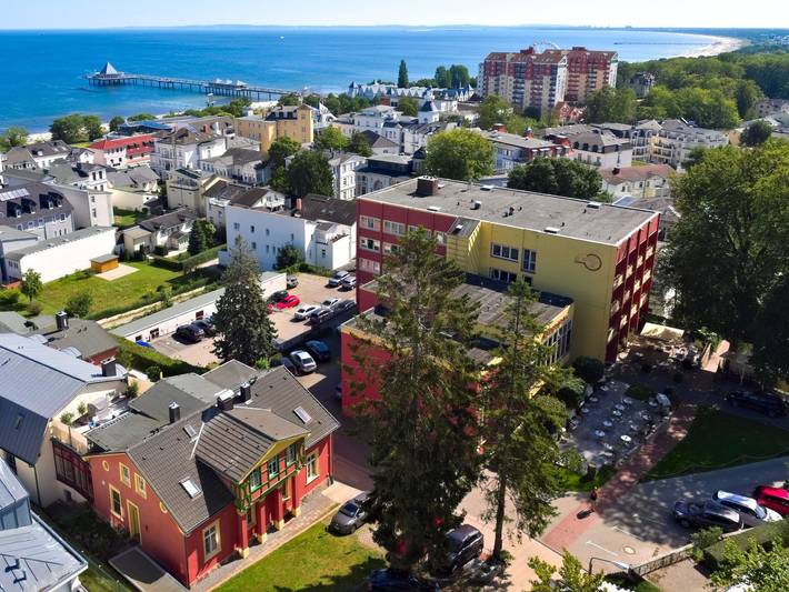 Hotel für 2 Personen, mit Whirlpool und Sauna sowie Balkon