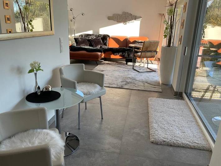 Ferienwohnung für 2 Personen, mit Balkon und Terrasse sowie Garten und Ausblick in Weilheim in Oberbayern - 3