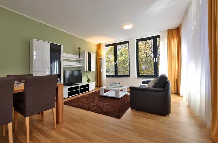Ferienhaus für 3 Personen, mit Ausblick in München Schwabing