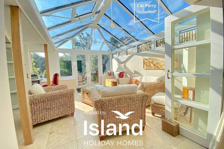 Cottage for 6 people, with garden, with pets on the Isle of Wight