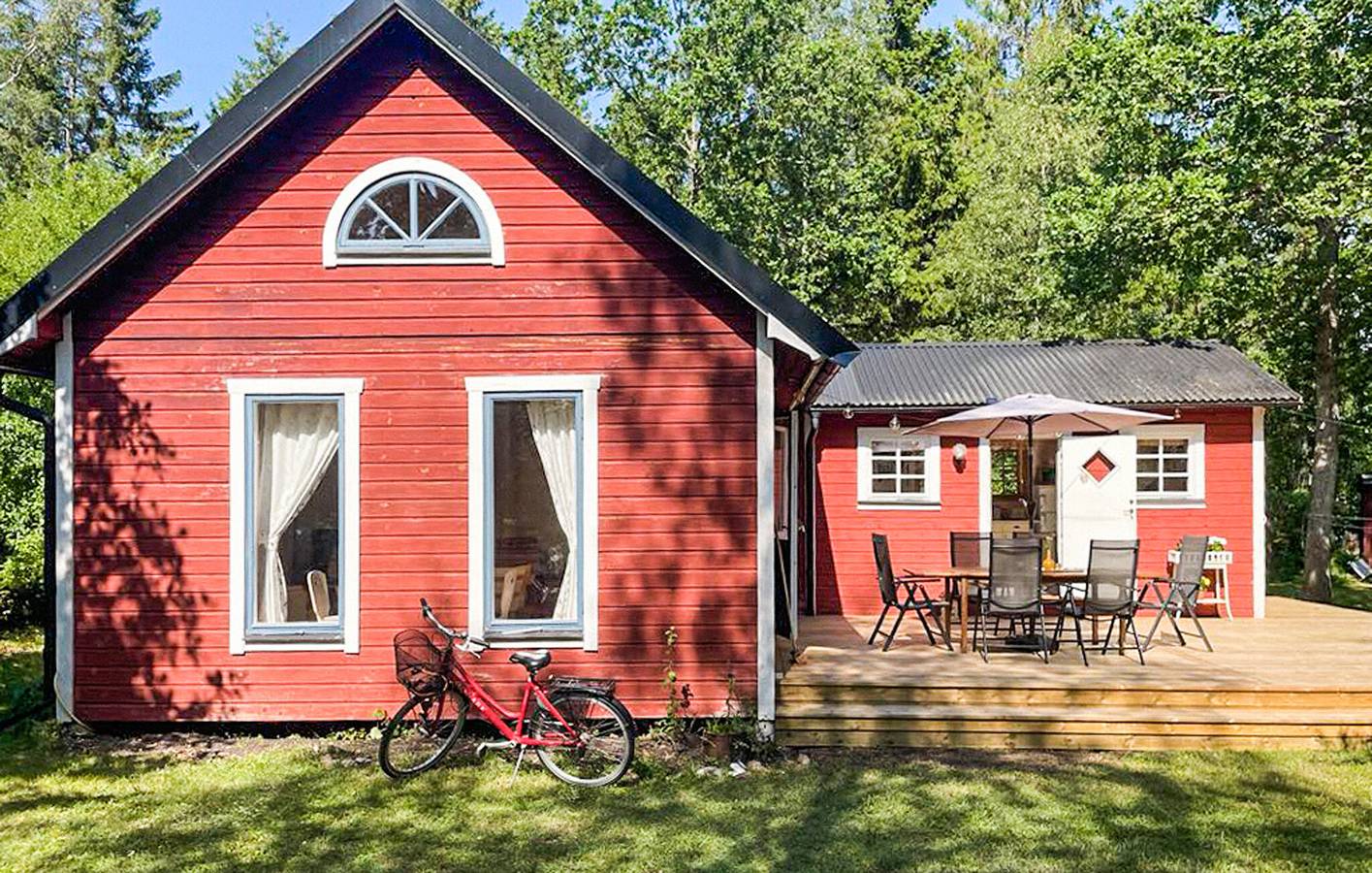 Ferienhaus für 6 Personen mit Ausblick in Tofta, Gotland