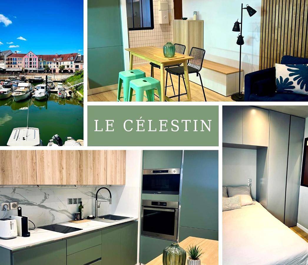 Appartement entier, Appartement design et cozy à port cergy in Cergy, Val-d'Oise