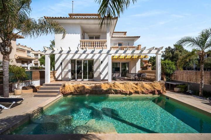 Ferienhaus für 9 Personen, mit Garten und Ausblick sowie Pool, mit Haustier in Palma - 4