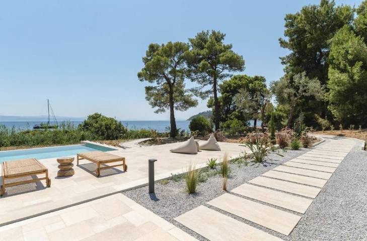Ferienhaus für 14 Personen, mit Meerblick und Balkon sowie Terrasse und Garten auf Skiathos - 3