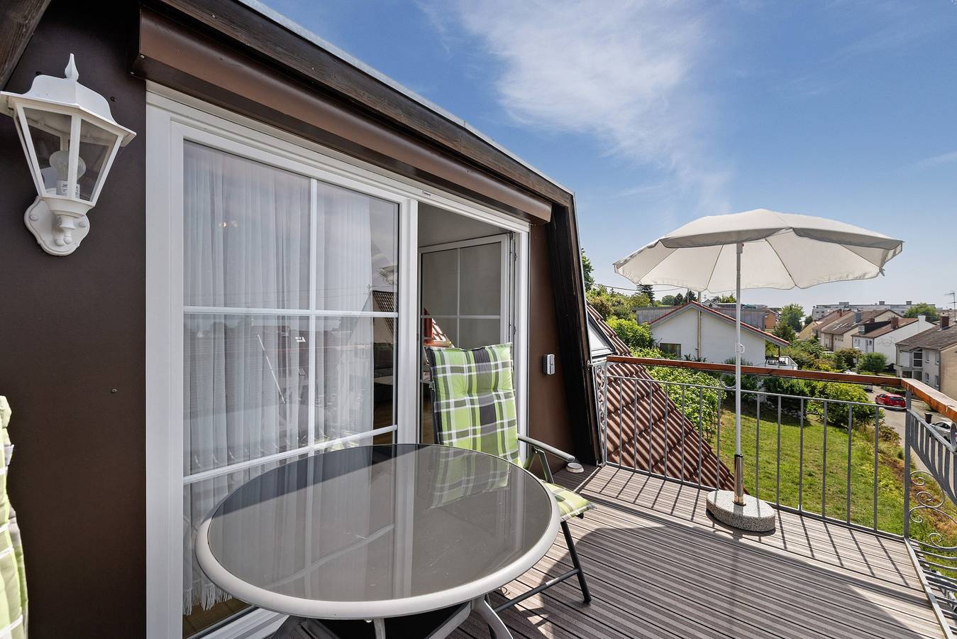 Geheel appartement, Appartement 'Seeblick' met balkon, uitzicht op de bergen en het meer in Meersburg, Region Bodensee-Oberschwaben