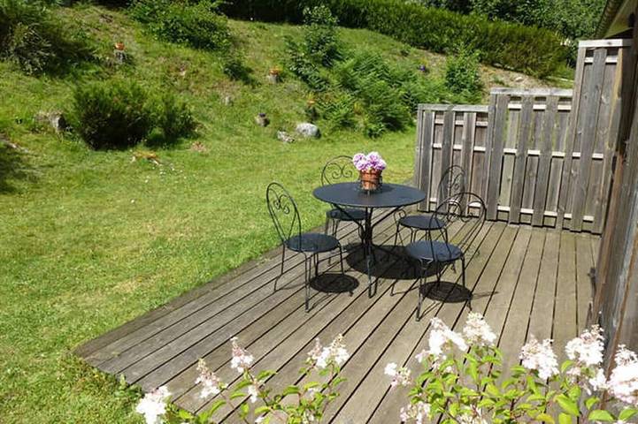 Appartement de vacances pour 2 personnes, avec terrasse et jardin