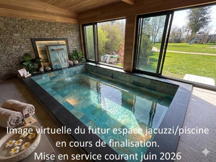 Location de vacances pour 23 personnes, avec jardin et vue, animaux acceptés dans Montchal