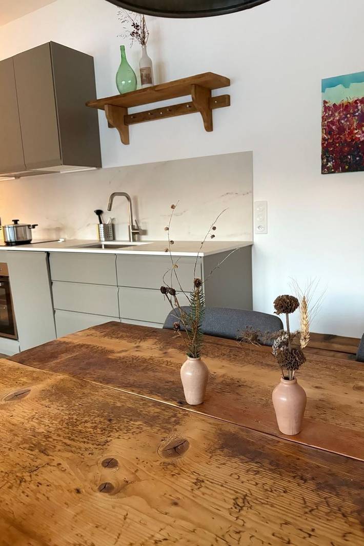 Ferienwohnung für 4 Personen, mit Terrasse und Garten in Muntogna da Schons