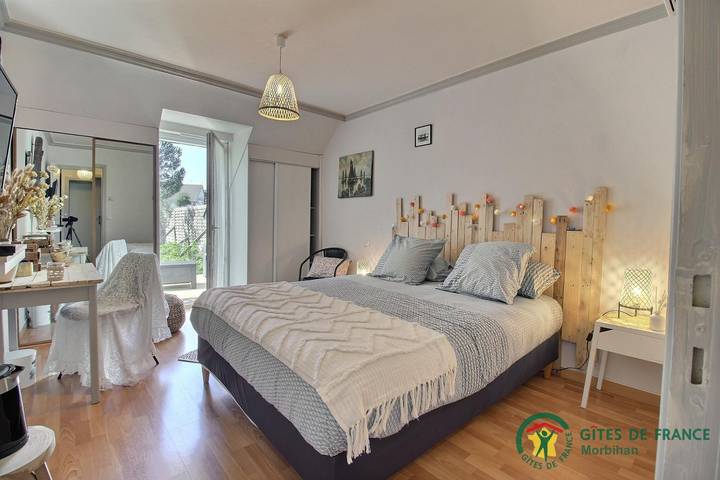 Chambre d’hôte pour 2 personnes, avec jardin dans le Morbihan