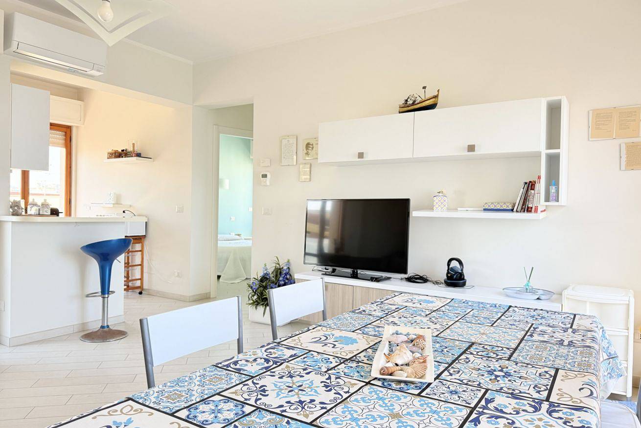 Appartement entier, P095 - Porto Recanati, new three-room apartment with large terrace overlooking the sea in Côte Adriatique Marken