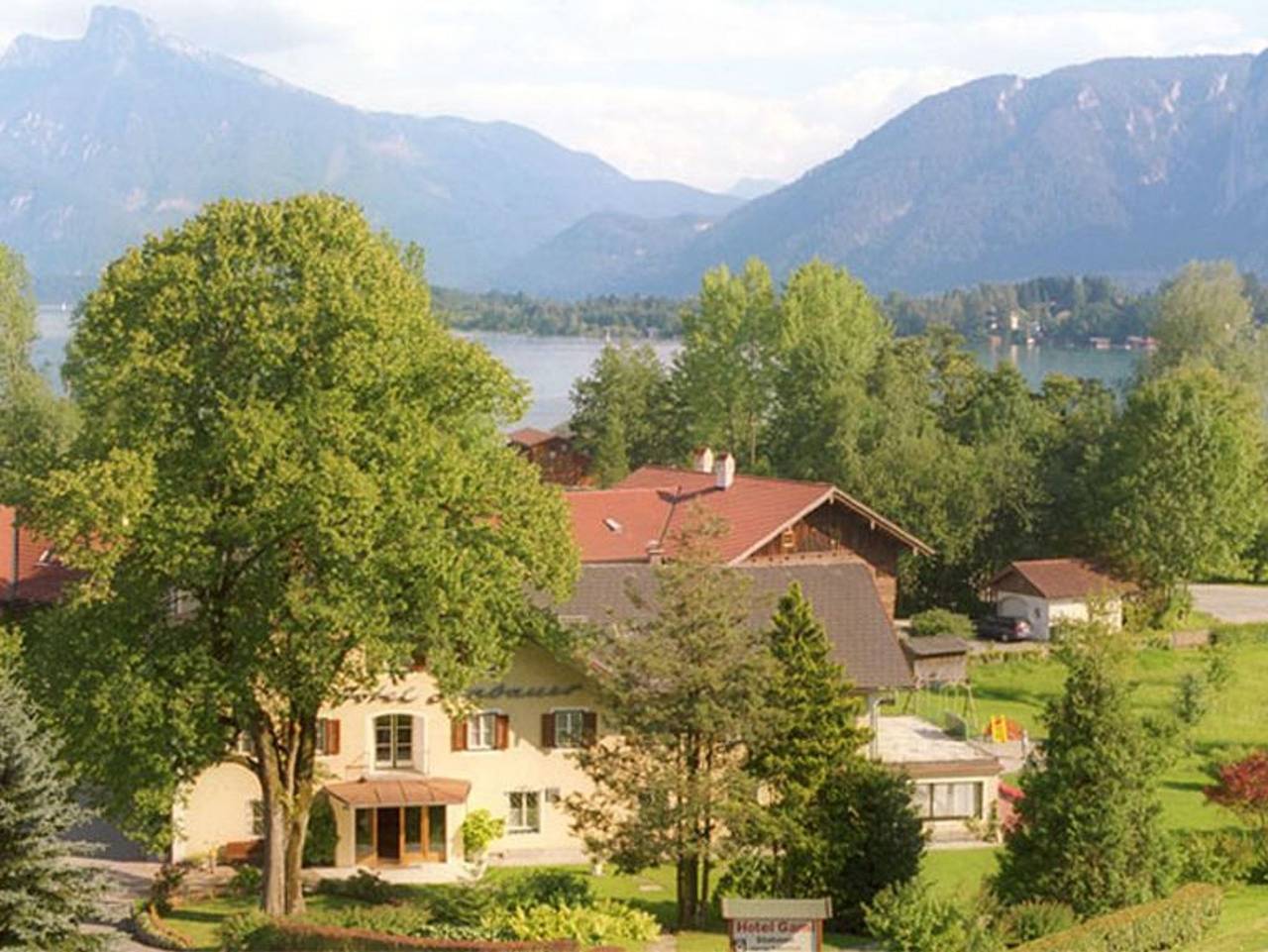 Hotel Garni Stabauer - kleines Doppelzimmer mit Balkon Nr. 11 in Salzkammergut-Berge, Mondsee (Stadt)