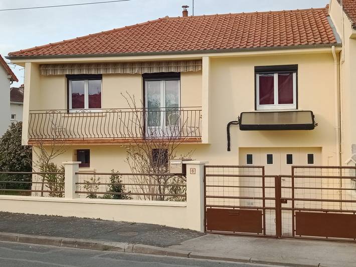 Maison de vacances pour 8 personnes, avec Balcon et Jardin