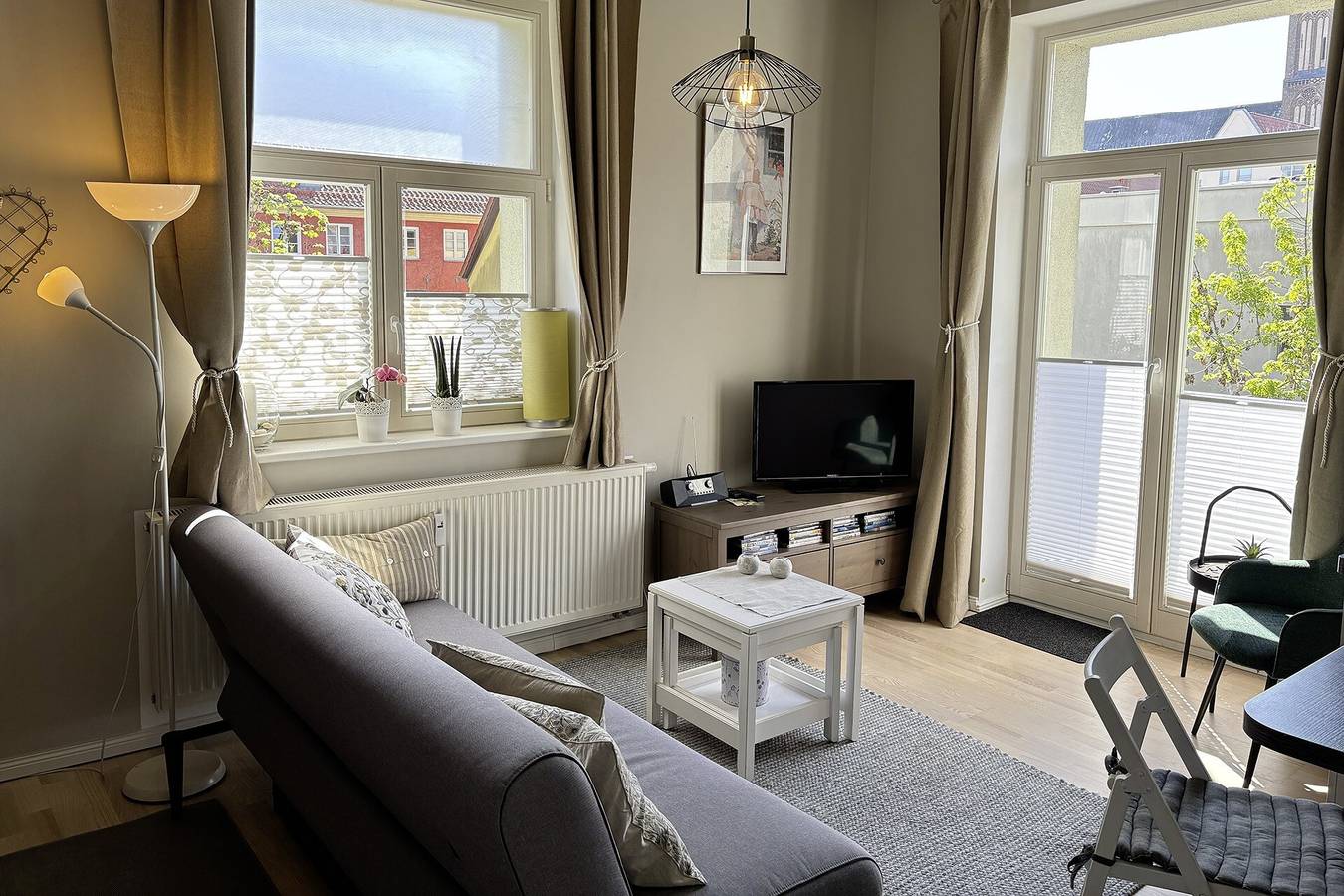 Apartamento entero, Apartamento Truding con balcón y wifi en el centro histórico de Stralsund in Ocenarium Stralsund, Stralsund