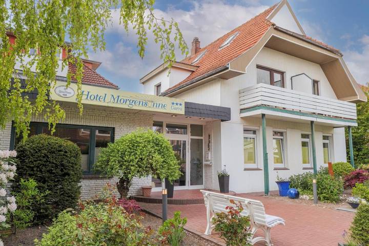BnB für 3 Personen, mit Terrasse und Garten sowie Sauna, mit Haustier in Büsum