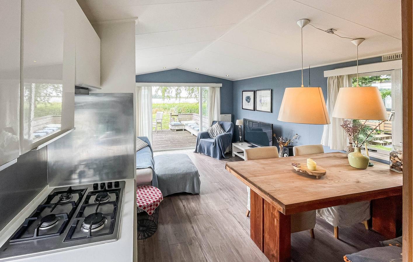 Ferienhaus für 4 Personen mit Garten in Lauwersmeer, Niederländische Nordsee