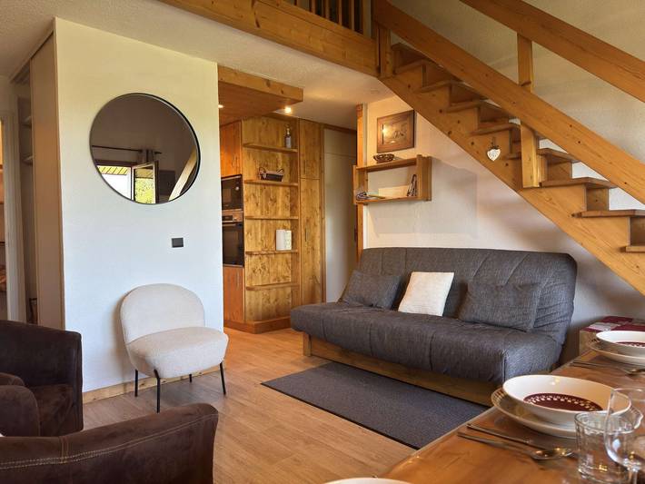 Apartamento vacacional entero, Teppes 46 - Cosy duplex ski in, ski out in Valmorel, Les Avanchers-Valmorel