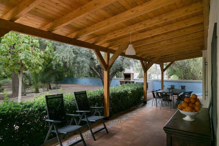 Maison de campagne pour 6 personnes, avec bassin pour enfant et terrasse ainsi que piscine et jardin à Crevillent - 4