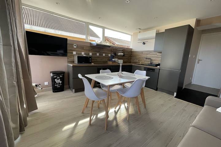 Gîte pour 4 personnes, avec Terrasse à Varces-Allières-et-Risset