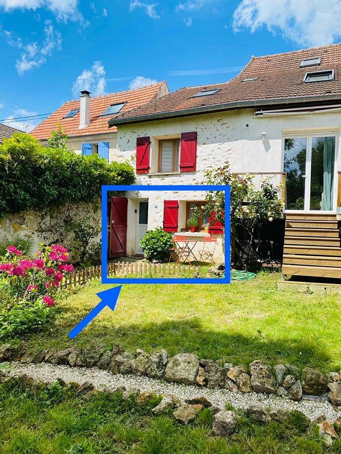 Gîte pour 2 personnes, avec jardin à La Ferté-sous-Jouarre