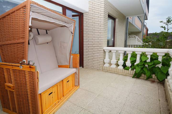Ferienwohnung für 4 Personen, mit Balkon in Westerdeichstrich