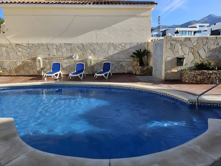 Holiday home for 6 people, with garden and balcony in Costa del Sol