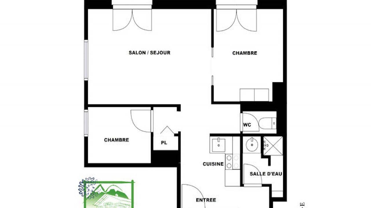 Entire holiday apartment, Ferienwohnung für 6 Personen (49 m²) in Les Carroz-d'Arâches in Les Carroz, Arâches-la-Frasse