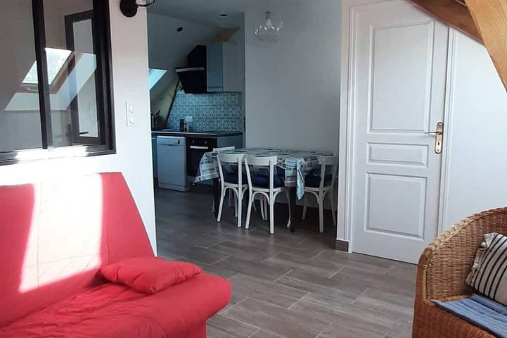 Appartement de vacances pour 4 personnes, avec jardin