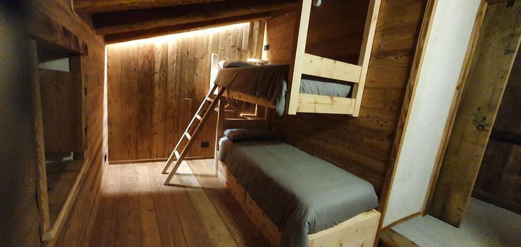 Gîte pour 6 personnes, avec Balcon ainsi que Sauna et Vue à San Damiano Macra - 4
