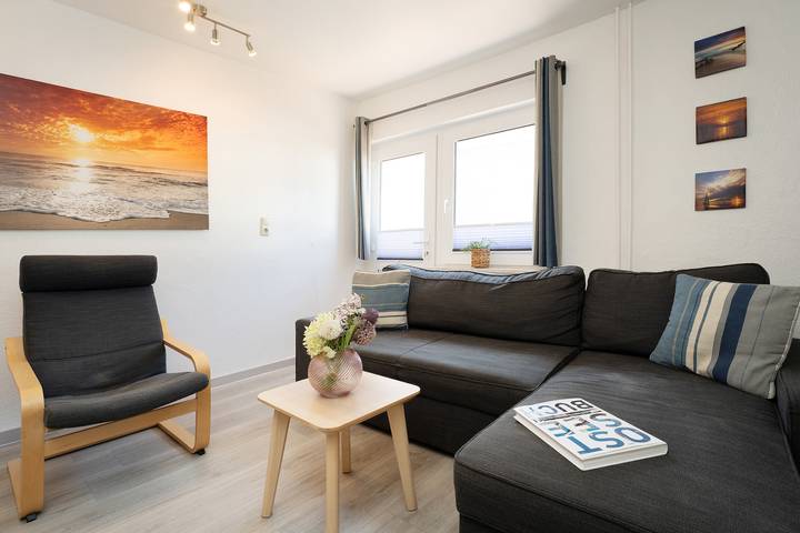 Ferienwohnung für 3 Personen, mit Terrasse und Garten