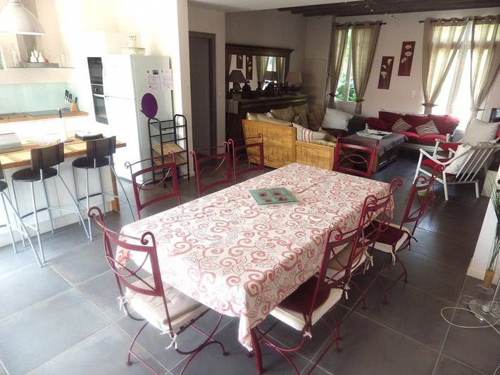 Gîte pour 10 personnes, avec jardin à Sainte-Eulalie-en-Born - 4