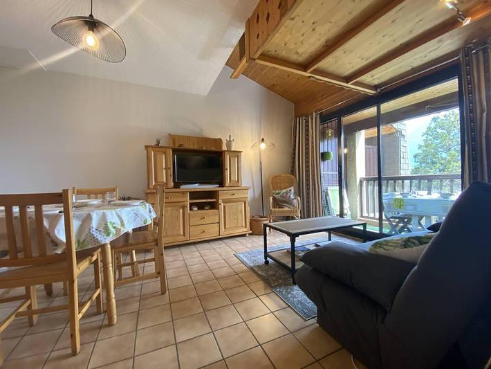 Location de vacances pour 4 personnes, avec balcon et vue à Briançon