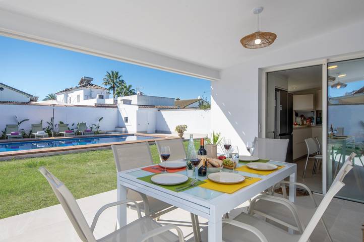 Casa rural para 6 personas, con Jardín en Arcos de la Frontera