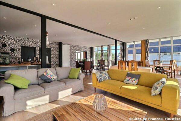 Location de vacances pour 15 personnes, avec jardin et vue dans Plage Du Steir Penmarc H - 4