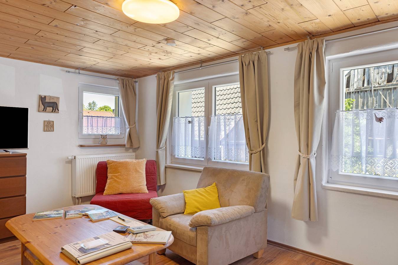 Apartamento entero, Apartamento 'Al pie del Kreuzberg' con Wi-Fi in Bischofsheim an der Rhön, Rhön-Bayern
