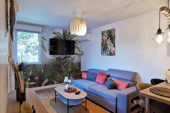 Appartement de vacances pour 3 personnes, avec Jardin et Piscine à Blagnac