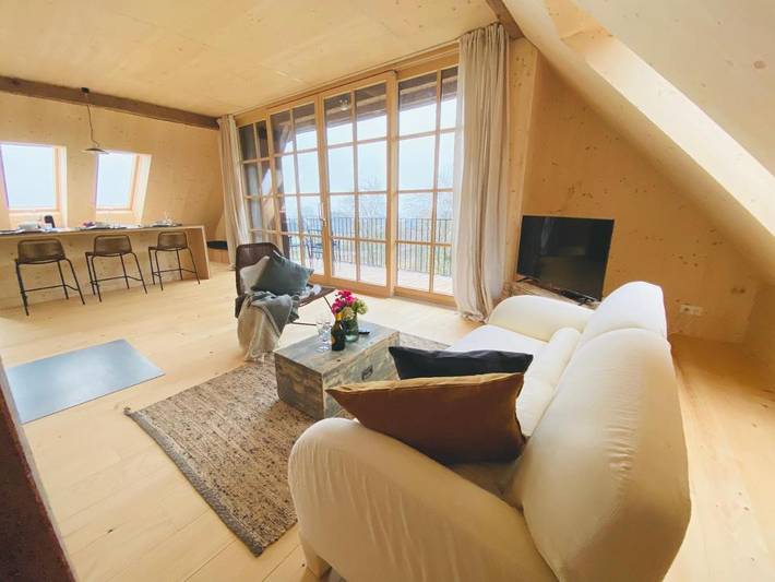 Ferienwohnung für 2 Personen, mit Seeblick und Ausblick sowie Terrasse, mit Haustier am Traunsee - 4