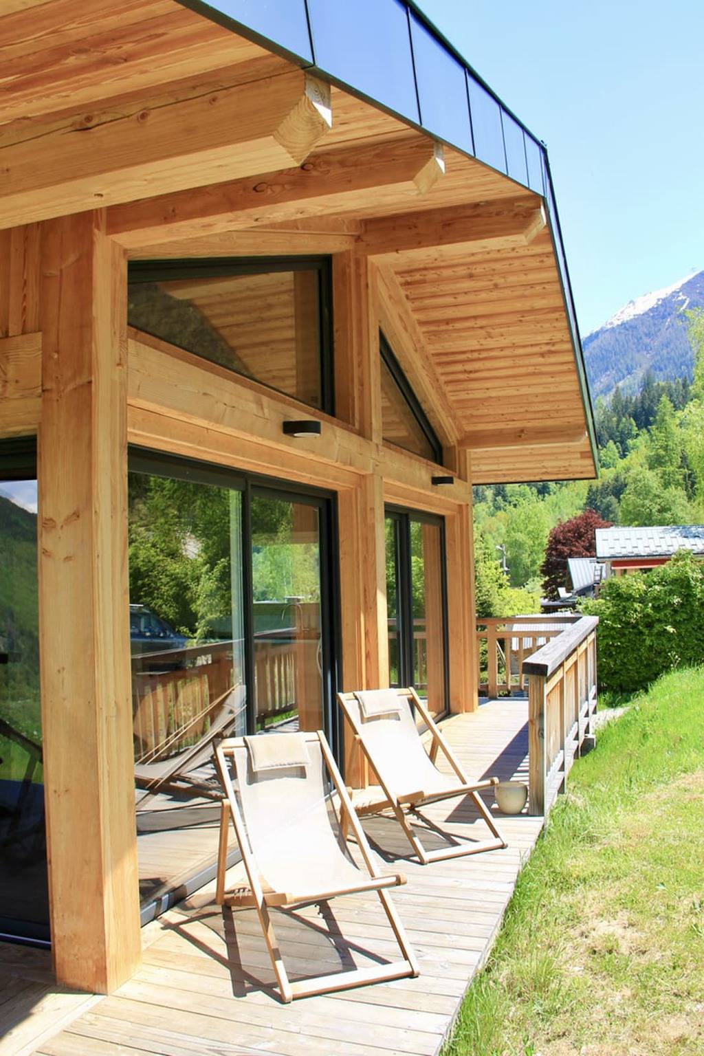 Modern Chalet With Garden Chamonix in Chamonix-Mont-Blanc, Macizo del Mont Blanc
