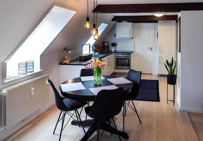 Chambre d’hôte pour 4 personnes, avec Vue à Ribe