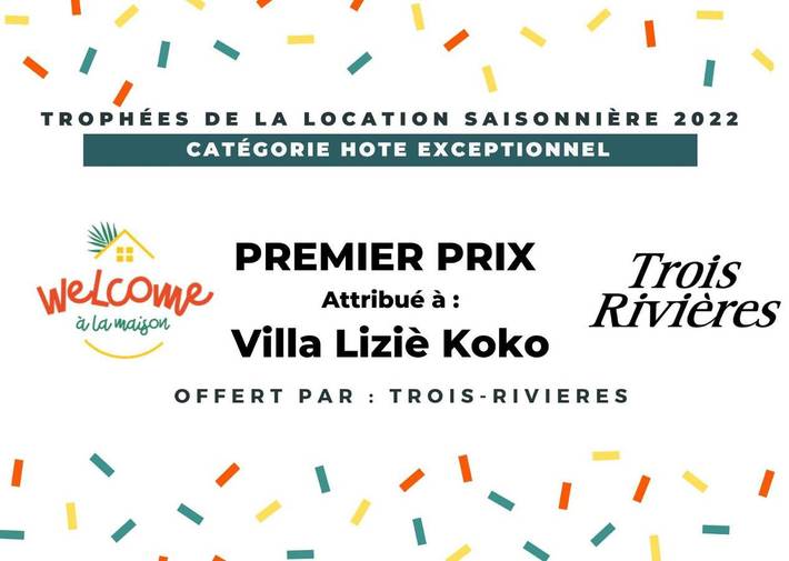 Gîte pour 5 personnes, avec jacuzzi ainsi que piscine et jardin, adapté aux familles à Le Lamentin - 2