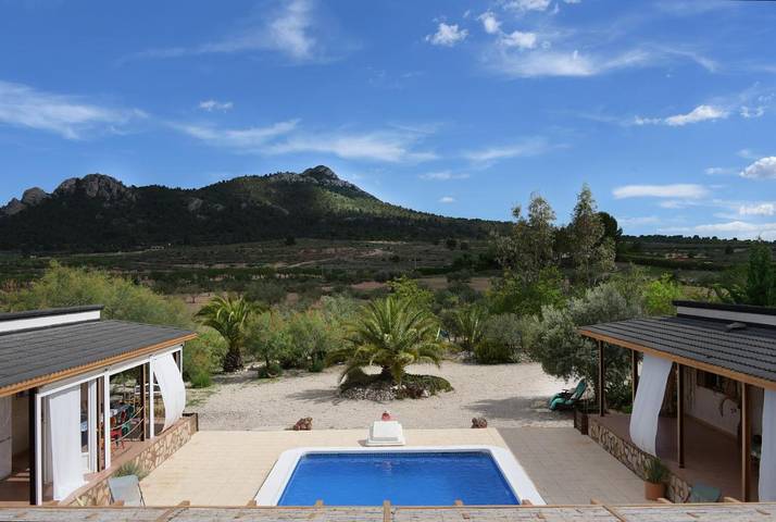 Gîte pour 2 personnes, avec jardin ainsi que vue et piscine à Villena - 2