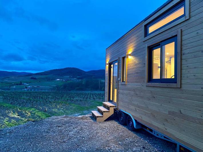 Gîte pour 4 personnes, avec jardin et vue à Régnié-Durette - 3