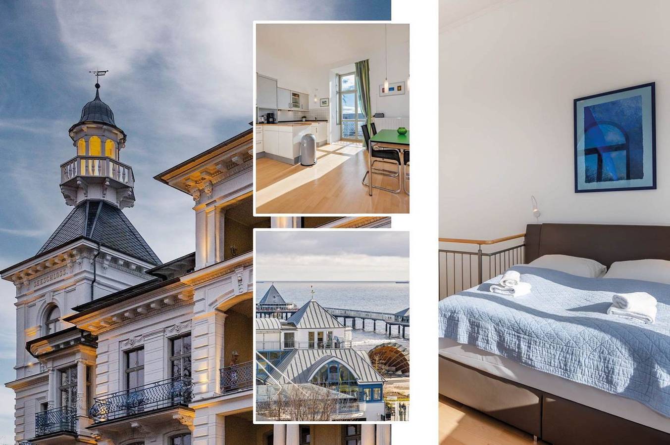 Entire apartment, Ferienwohnung in Heringsdorf mit Meerblick, nur 200 m vom Strand entfernt in Seebad Heringsdorf, Heringsdorf