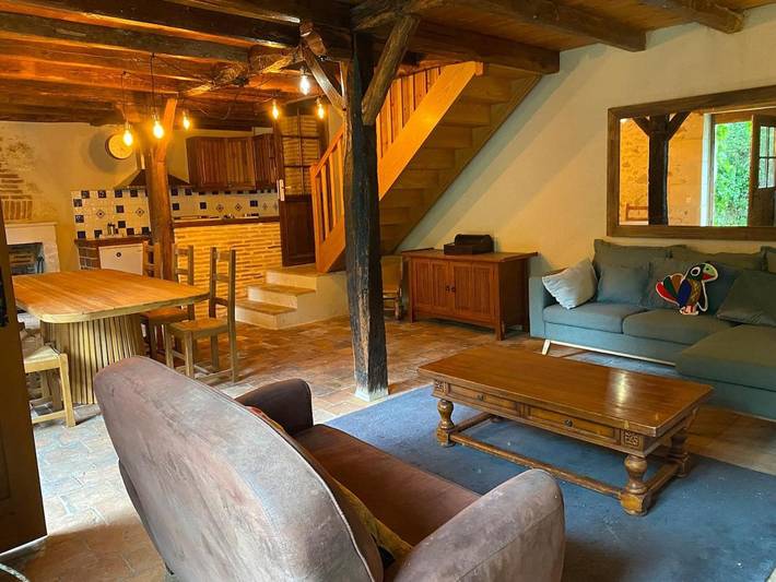 Location de vacances pour 8 personnes, avec jardin et terrasse, animaux acceptés à Bonnes - 4