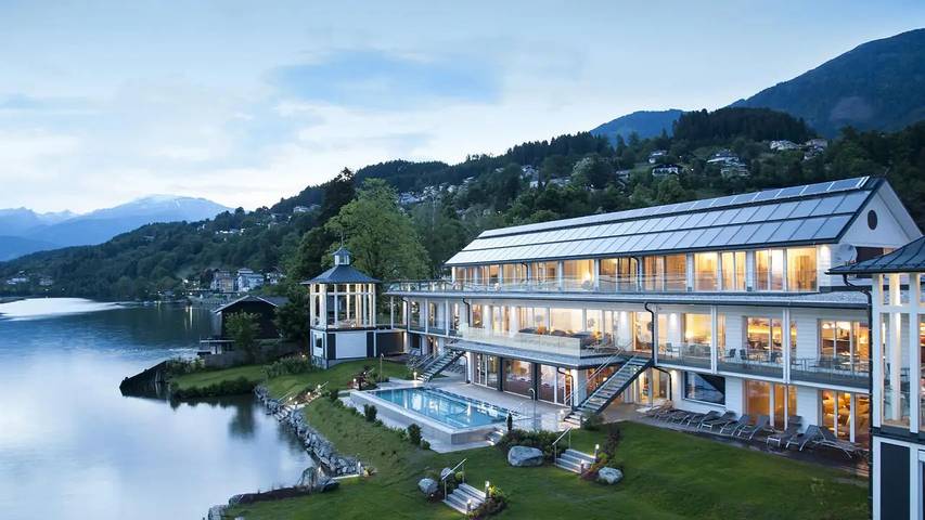 Ferienwohnung für 3 Personen, mit Pool und Sauna sowie Garten am Millstätter See - 3