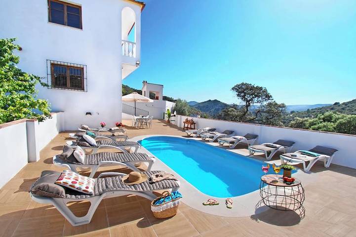 Ferienhaus für 10 Personen, mit Balkon in Comares