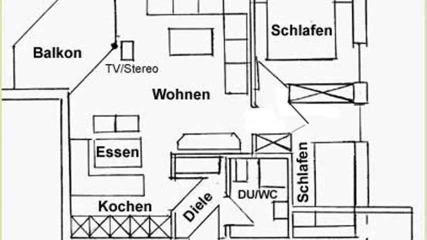 Ferienwohnung für 3 Personen, mit Garten in Burgberg im Allgäu - 2