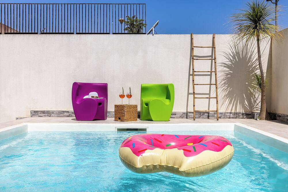 Ganze Wohnung, Accogliente appartamento con piscina privata. Tropical Loft in Salemi, Trapani Provinz
