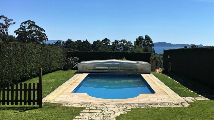 Casa rural para 3 personas, con piscina y jardín en Morrazo - 4